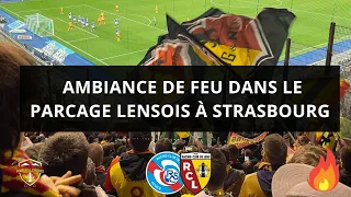 RC Strasbourg - RC Lens : Un parcage lensois en feu malgré le match nul
