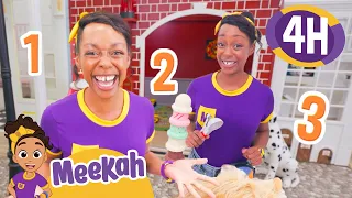 Meekah The Ice Cream Maker!! | 4 HOURS OF MEEKAH! | Educational Videos for Kids