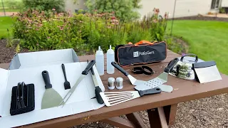 Must Have Griddle Accessories Kit | PatioGem 17 Piece Kit For Blackstone and Camp Chef