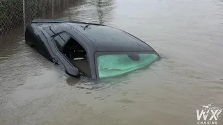 9-22-2020 Houston, Tx- Incredible flash flooding from Tropical Storm Beta, drone, aerial