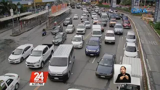 Ilang driver, ramdam na ang pagbigat ng trapiko sa Metro Manila na naka-Alert Level 3 | 24 Oras