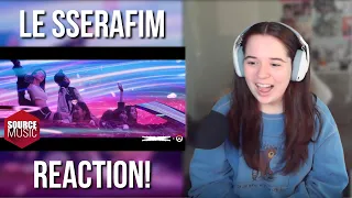 REACTION to LE SSERAFIM (르세라핌) 'Perfect Night' OFFICIAL M/V with OVERWATCH 2!