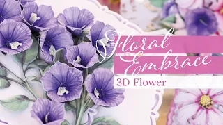 Floral Embrace 3D Flower Tutorial - Campanula