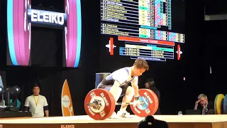 IWF Anaheim 2017 Myeongmok Han Snatch 135 kg Men 62 kg