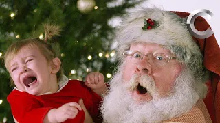 TRY NOT TO LAUGH - Baby's reaction at Christmas comes ★ Funny Video