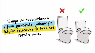 💧EVDE 10 BASİT YÖNTEMLE SU TASARUFU NASIL YAPILIR 💧SU HAYATTIR💧