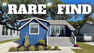 Smaller(kinda) prefab house that'll MAKE ya take a SECOND LOOK! Mobile Home Tour