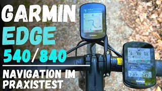 Тест навигации Garmin Edge 540 против 840