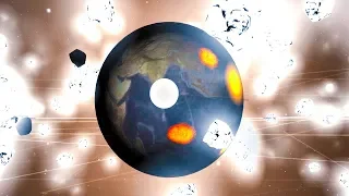 Was passiert, wenn die Erde plötzlich größer als die Sonne ist...