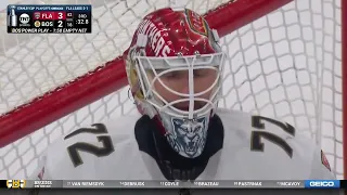 Sergei Bobrovsky plays brilliant late in game 4 vs Bruins and makes a big save (12 may 2024)