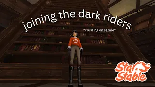 [STAR STABLE] joining the dark riders *crushing on sabine*