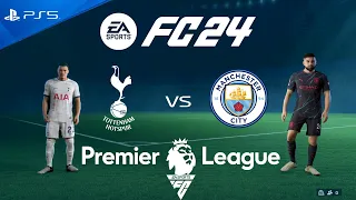 FC 24 Tottenham vs Manchester City | Premier League 2024 | PS5 Full Match