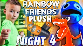 If RAINBOW FRIENDS PLUSH Come To Life: NIGHT 4