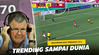 VIRAL SAMPAI MEDIA DUNIA !!! Inilah Reaksi Dunia Melihat Kemenangan 18-0 Australia vs Indonesia