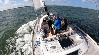Hallberg-Rassy 43 Sailing from Vlieland (The Netherlands) to Mandal (Norway) (part 1)