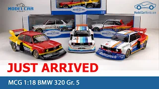 MCG - Just arrived 1:18 BMW 320 Gr.5