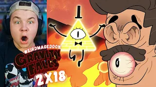 WTF!!! GRAVITY FALLS 2x18 REACTION | "Weirdmageddon Part 1: Xpcveaoqfoxso" | S2E18 REVIEW