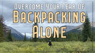 Tips to help you overcome your fear of hiking ALONE.