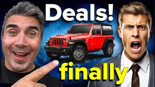 Car Sales CRISIS for DEALERS!  Buyers Excited to Get Deals!
