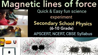 #Magnetic lines of force |Magnetic field |Secondary school physical science activity