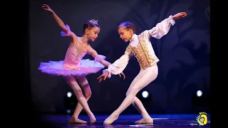 Школа классического балета "Little swan" Минск , па-де-труа из спектакля "Щелкунчик", Вайнонен В.И.