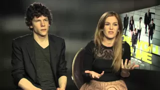Mybliss chats to Jesse Eisenberg and Isla Fisher!