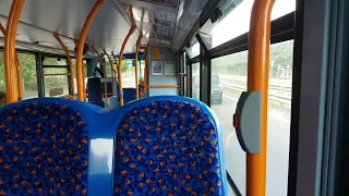 Route X24 | NK58AEX/19383 - Stagecoach North East: ADL Enviro 400