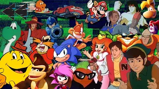 Video Game Cartoons – 12 Hour Marathon | The 80's and 90's | Full Episodes with Commercials