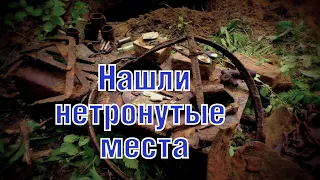 Нашли нетронутые места ВОВ Раскопки!  WW2 Untouched place excavations ENG SUBs