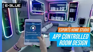 Esports home studio – APP controlled room design