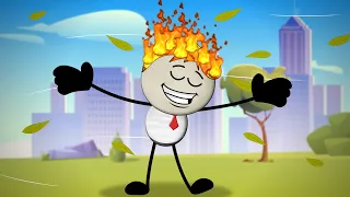 What if our Hair was Made of Fire? + more videos | #aumsum #kids #children #cartoon #whatif