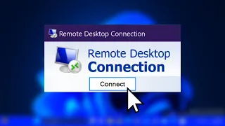 Windows 11 Remote Desktop Connection (RDP) | 2024