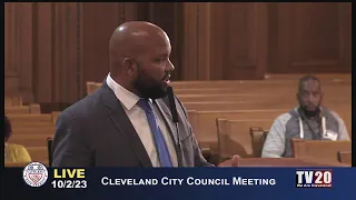 Cleveland City Council Meeting, October 2, 2023