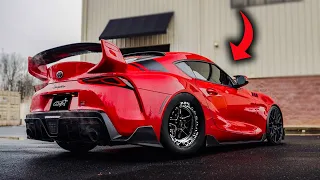 Building a Toyota Supra in 10 Minutes!