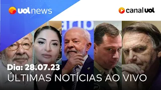 Falas de Bolsonaro, caso Mauro Cid, Lula e escolha para PGR, análises e mais | UOL News