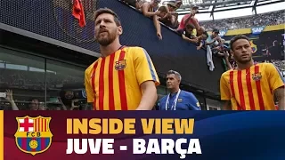 INSIDE TOUR | Behind the scenes: Juve - Barça (ICC 2017)