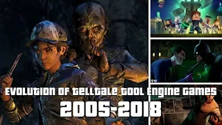 Evolution of Telltale Tool Engine Games 2005-2018