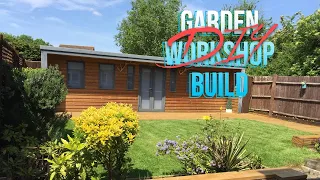 Saving thousands of pounds building my DIY Garden Workshop.