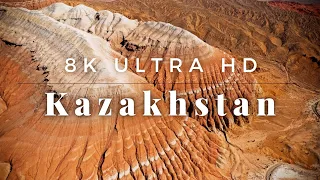 Kazakhstan in 8k - Amazing Natural Views With Relax Free Music