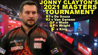 Jonny Clayton's 2021 Masters Tournament