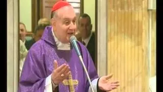 CantoGesu: Saluto del Cardinale Angelo Comastri a Papa Francesco il 17 Marzo 2013