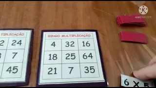 BINGO DA MULTIPLICAÇÃO