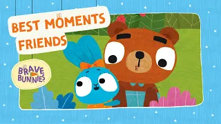 The Best Friends!  | Brave Bunnies Official 🐰 | Cartoons for Kids