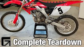 2006 CRF250R Complete Teardown