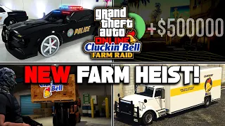 NEW Gta 5 Online Cluckin Bell Farm Raid UPDATE! New Police Car, Heist Guide! (GTA 5 Online DLC)