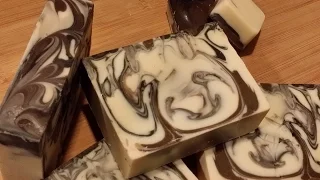 Cold Process Soap Making Coffee Scented Soap