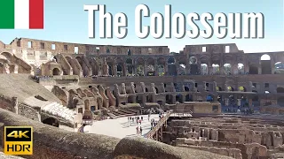 Rome, Italy 🇮🇹 - Inside the Colosseum - 4K Walking Tour in 2022