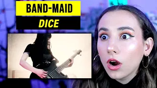 BAND-MAID / DICE | Singer Bassist Reacts & Musician Analysis