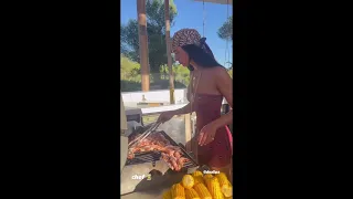 DUA LIPA COOKING FOR THE FAMILY