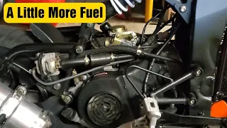 50cc scooter faster take off mod Simple Carburetor Adjustment #gy6